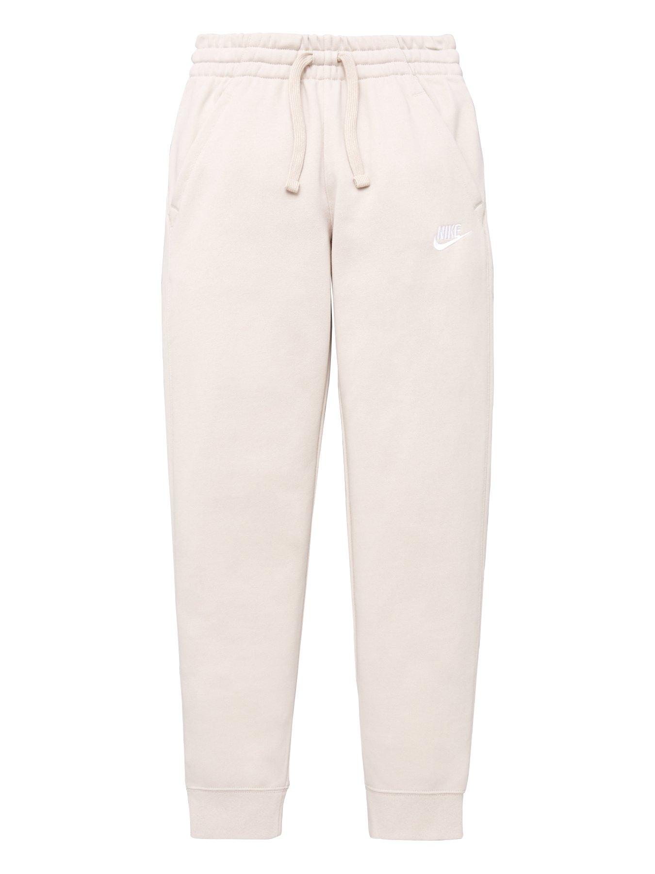 Nike Boys NSW Club French Terry Jogger Pant - Tan | very.co.uk