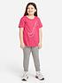  image of nike-girls-nsw-club-ft-hw-fitted-pant