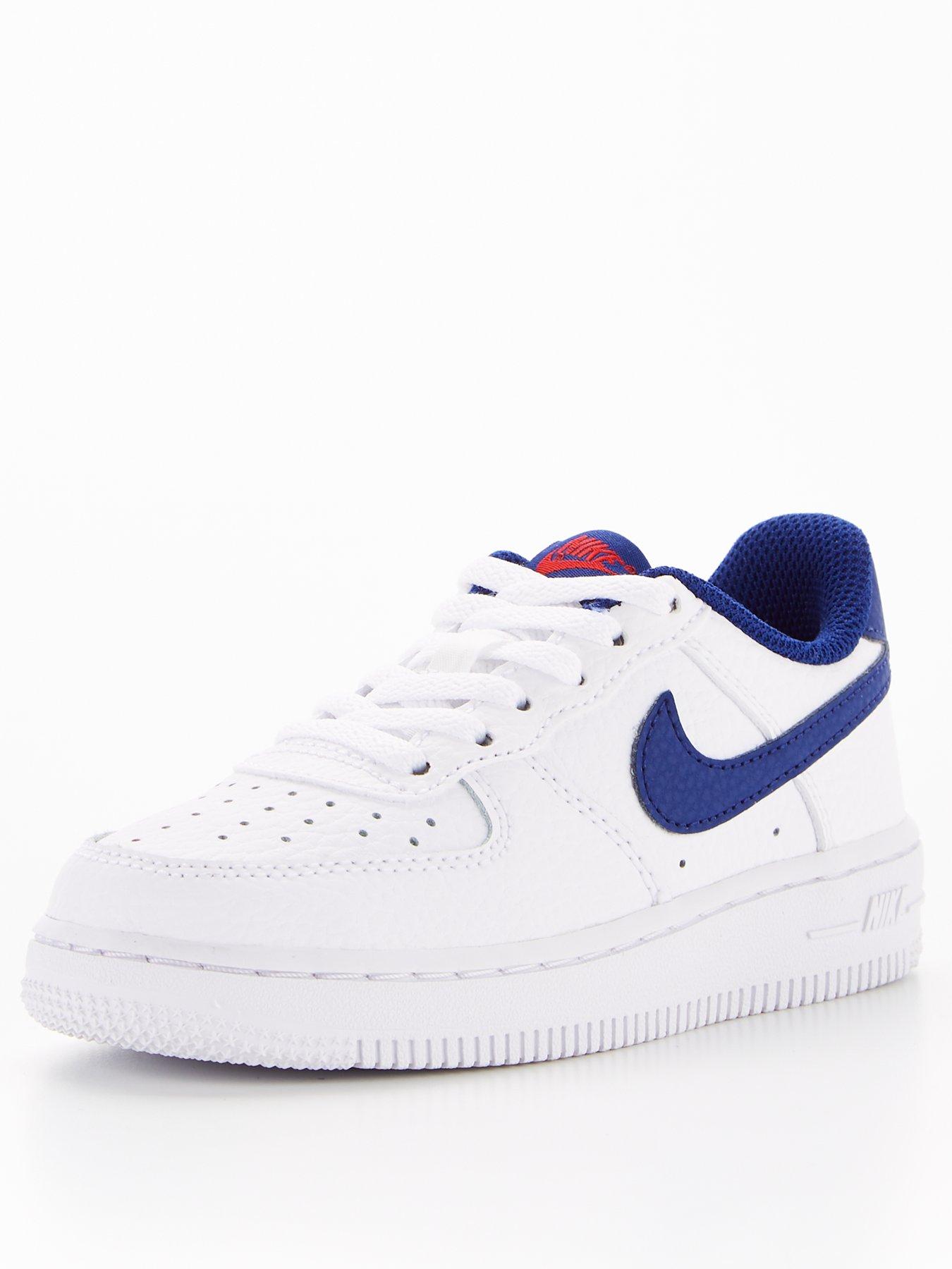 white forces with blue bottom