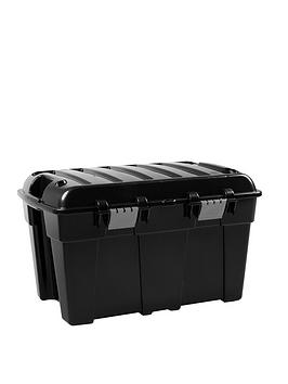 Product photograph of Wham Diy 48l Storage Trunk With Clips from very.co.uk