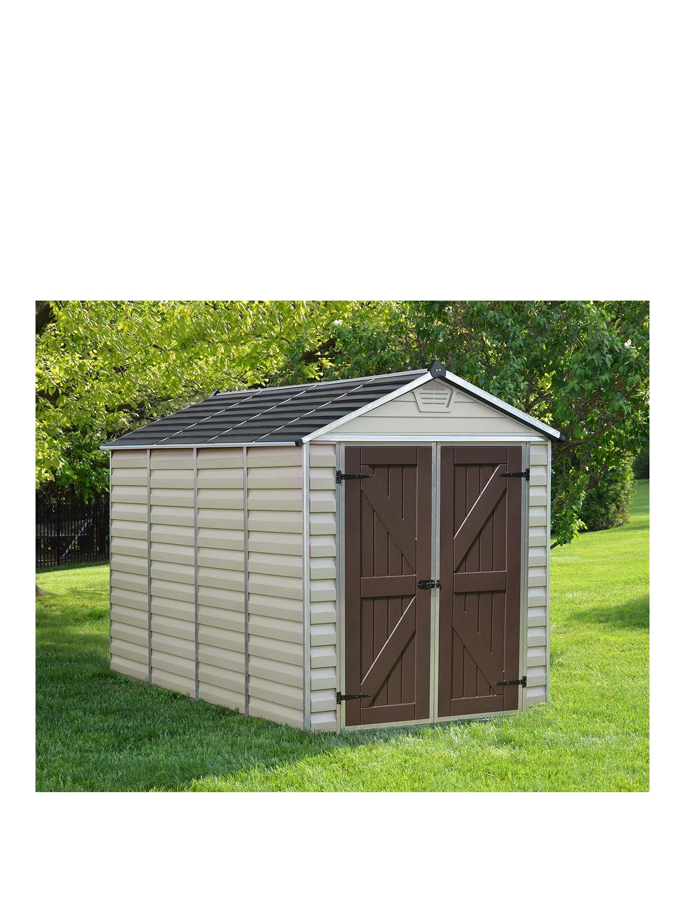 Canopia by Palram Skylight Shed 6X10 Tan