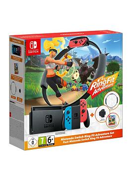 Nintendo Switch Neon Console With Ringfit Adventure
