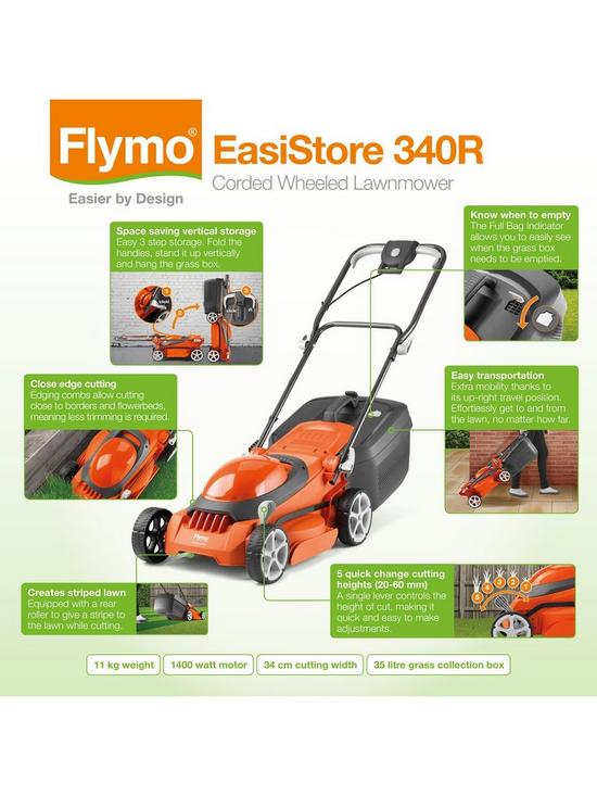 stillFront image of flymo-easistore-340r-corded-rotary-lawnmower