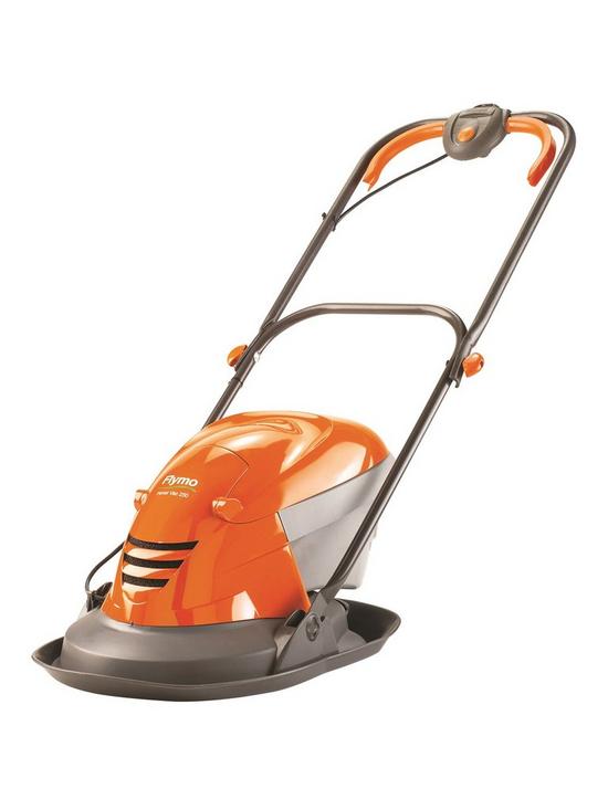 front image of flymo-hover-vac-250-corded-hover-collect-lawnmower