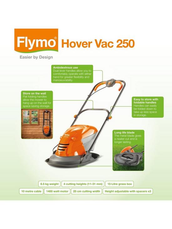 stillFront image of flymo-hover-vac-250-corded-hover-collect-lawnmower