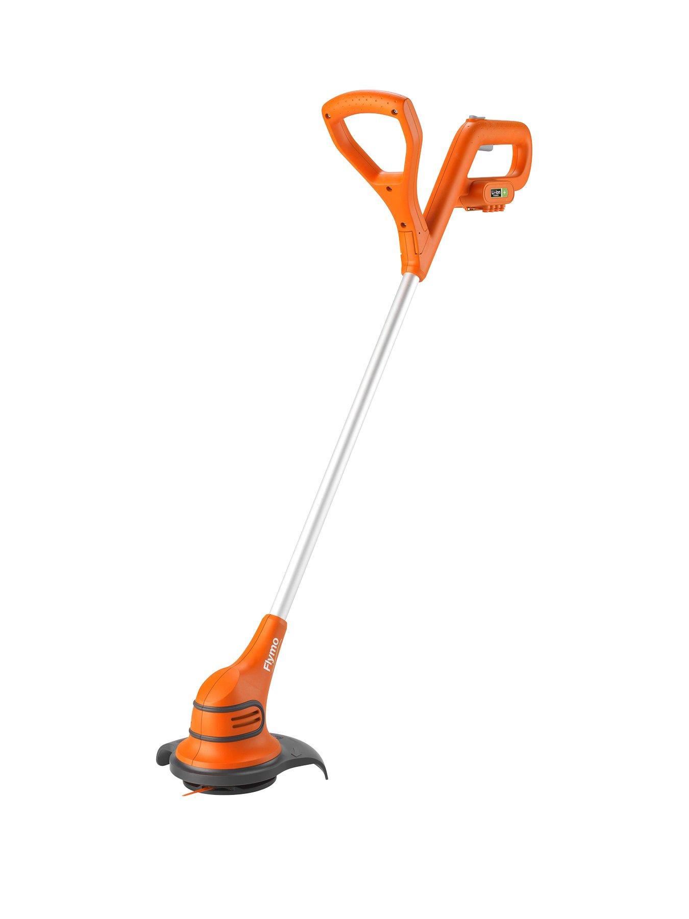 Product photograph of Flymo Simplitrim Integrated Cordless Grass Trimmer from very.co.uk