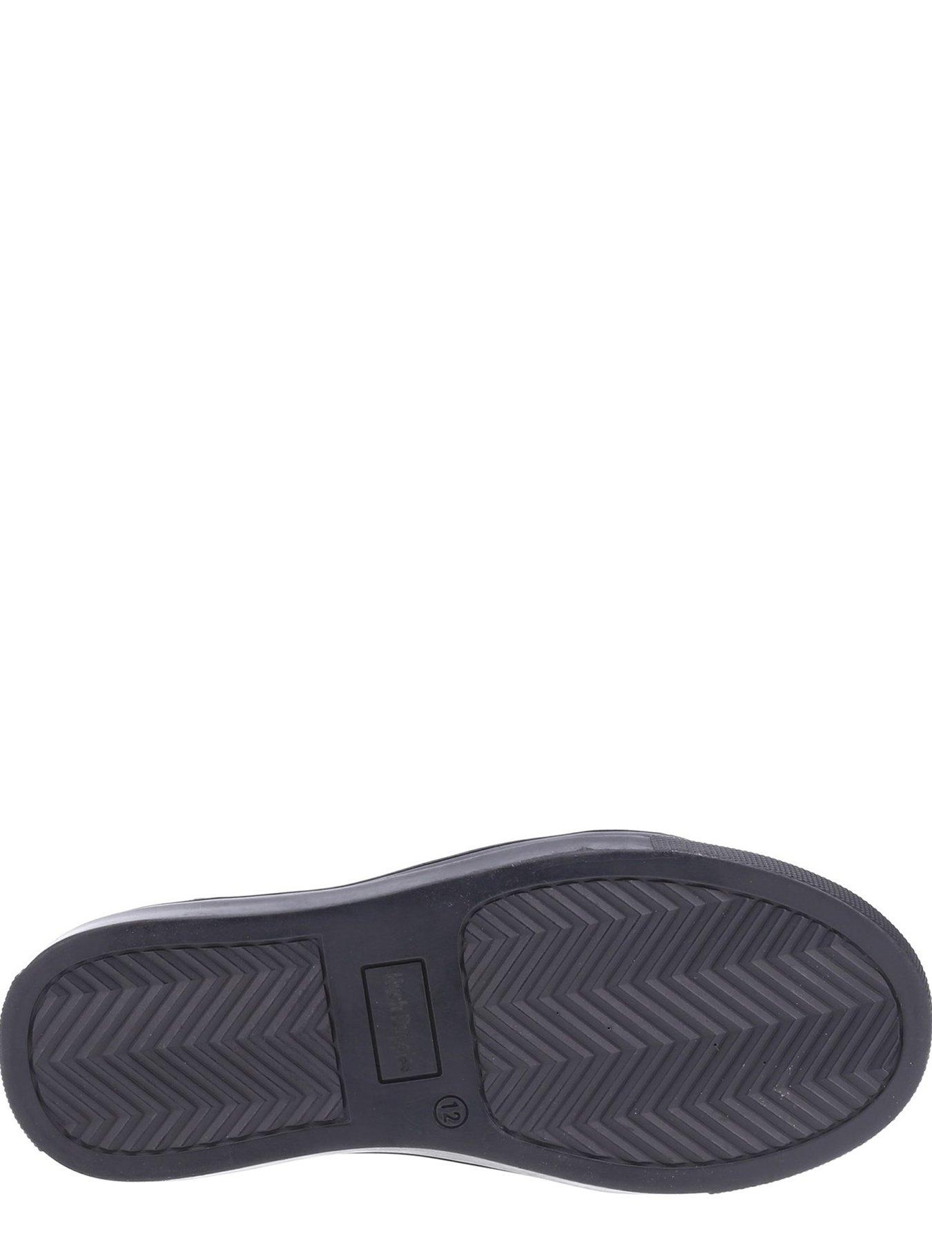 Image 4 of 4 of Hush Puppies Sam Back To School&nbsp;Lace Trainers - Black