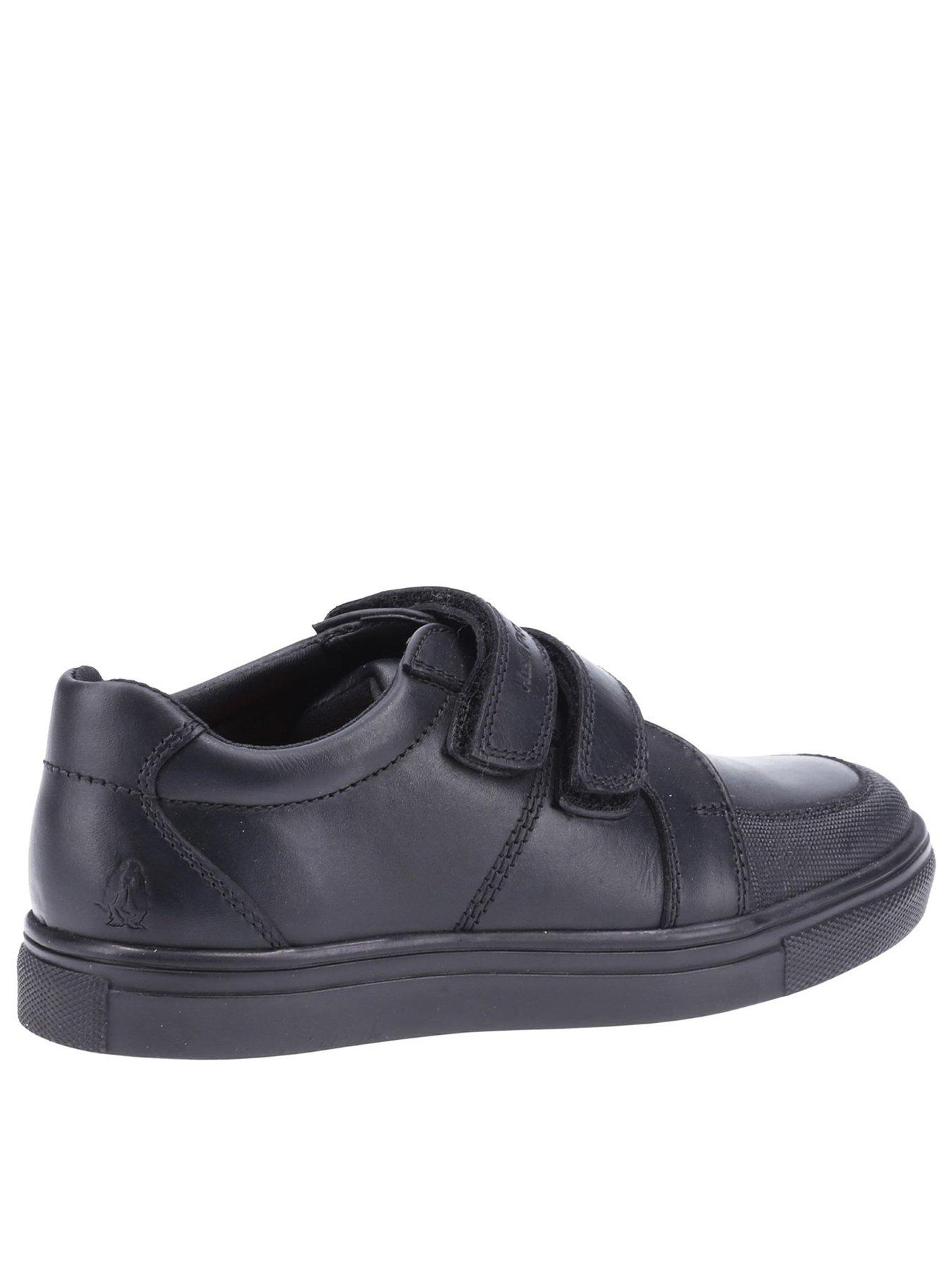 School & uniform Boys Santos Strap Back To School Shoes - Black