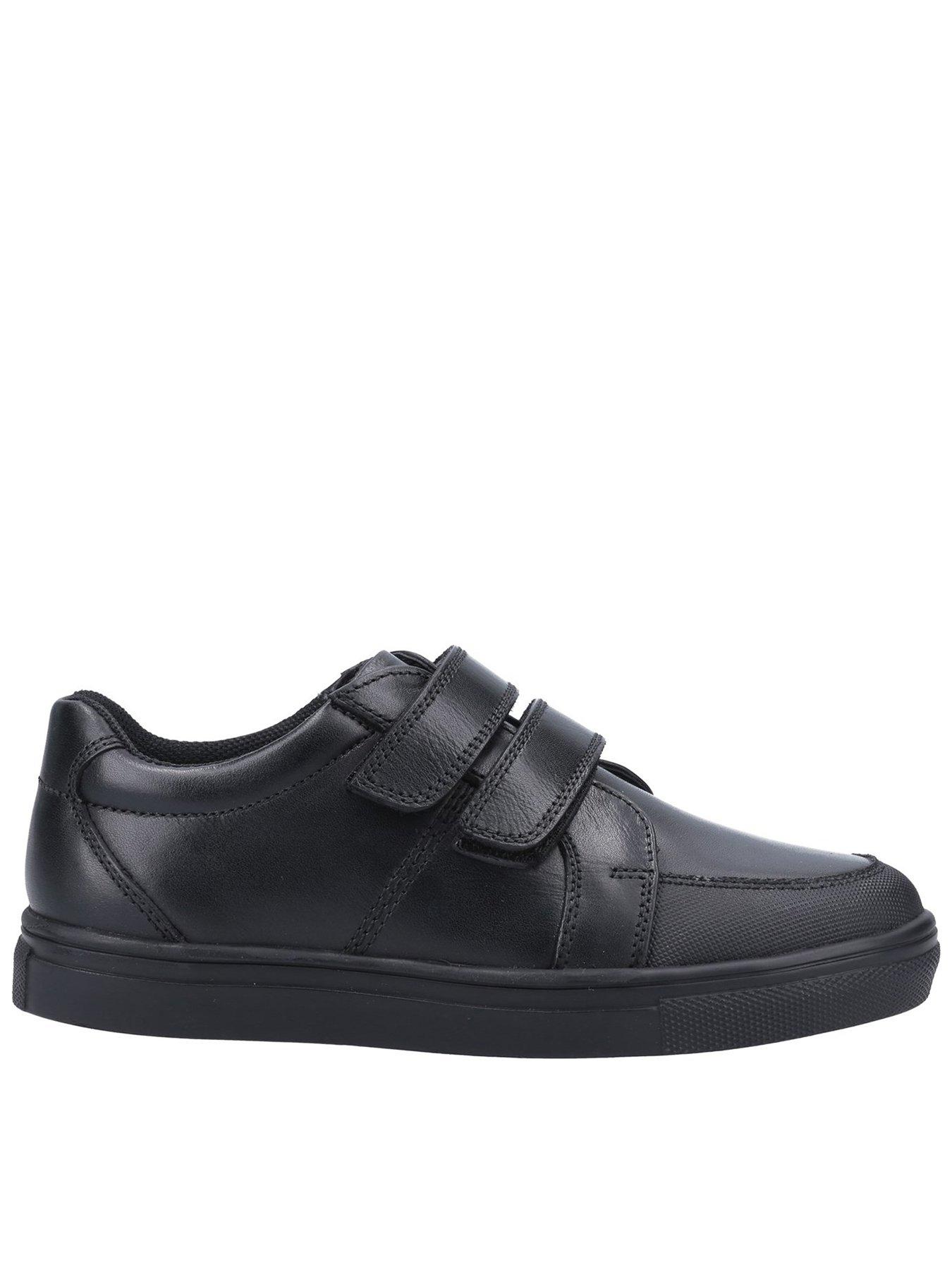 Kids Boys Santos Strap Back To School Shoes - Black