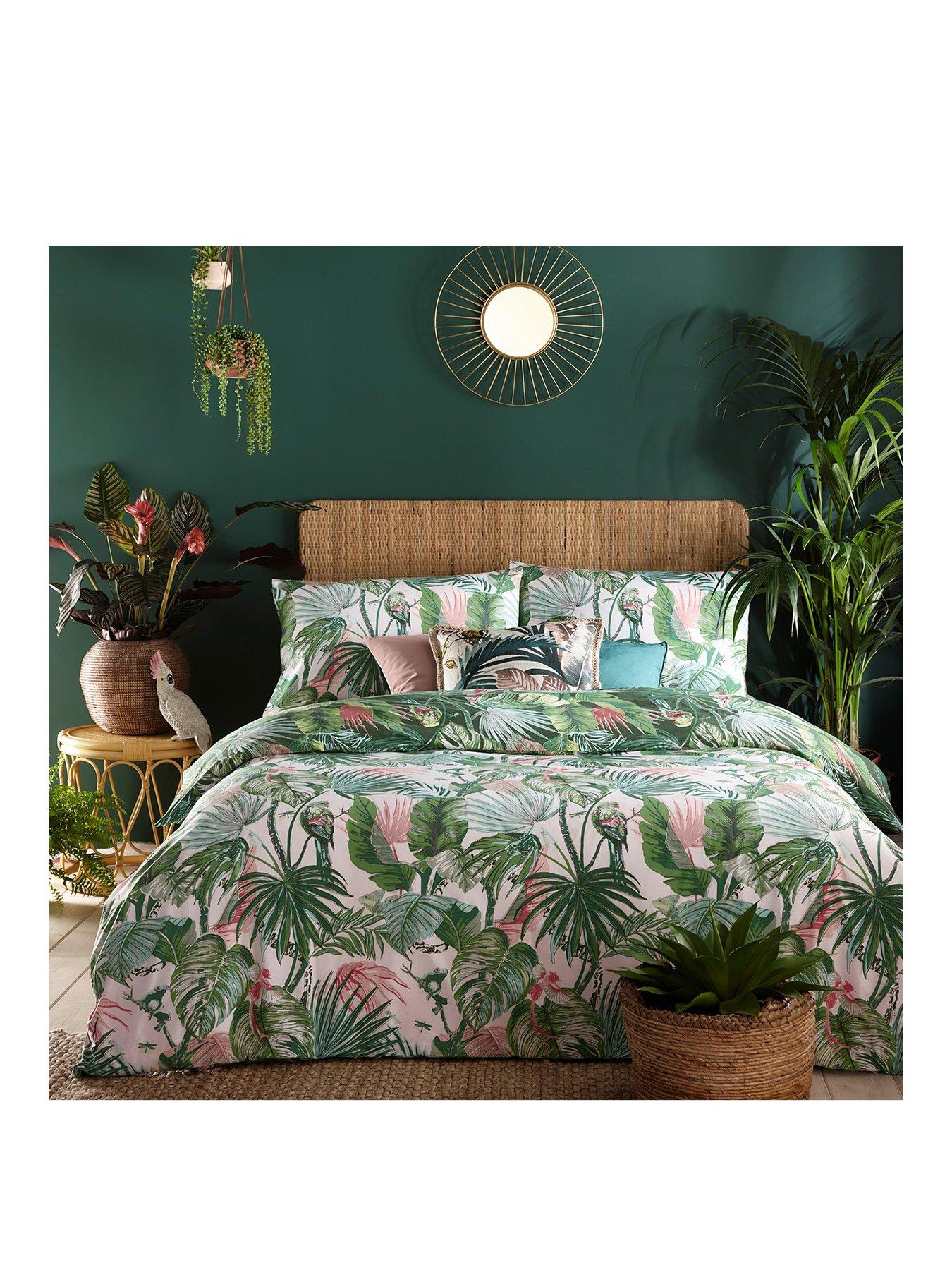 Image 2 of 5 of Furn Amazonia Duvet Cover Set&nbsp;- Green