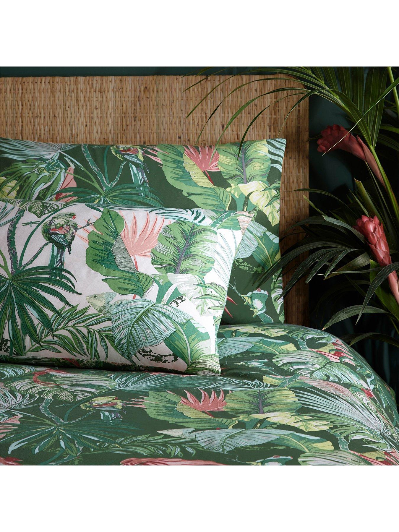Image 5 of 5 of Furn Amazonia Duvet Cover Set&nbsp;- Green