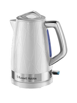 Russell Hobbs Structure White Plastic Kettle - 28080