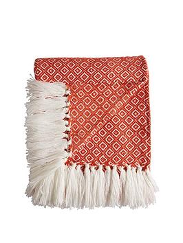 Product photograph of Cascade Home Manhattan Throw from very.co.uk