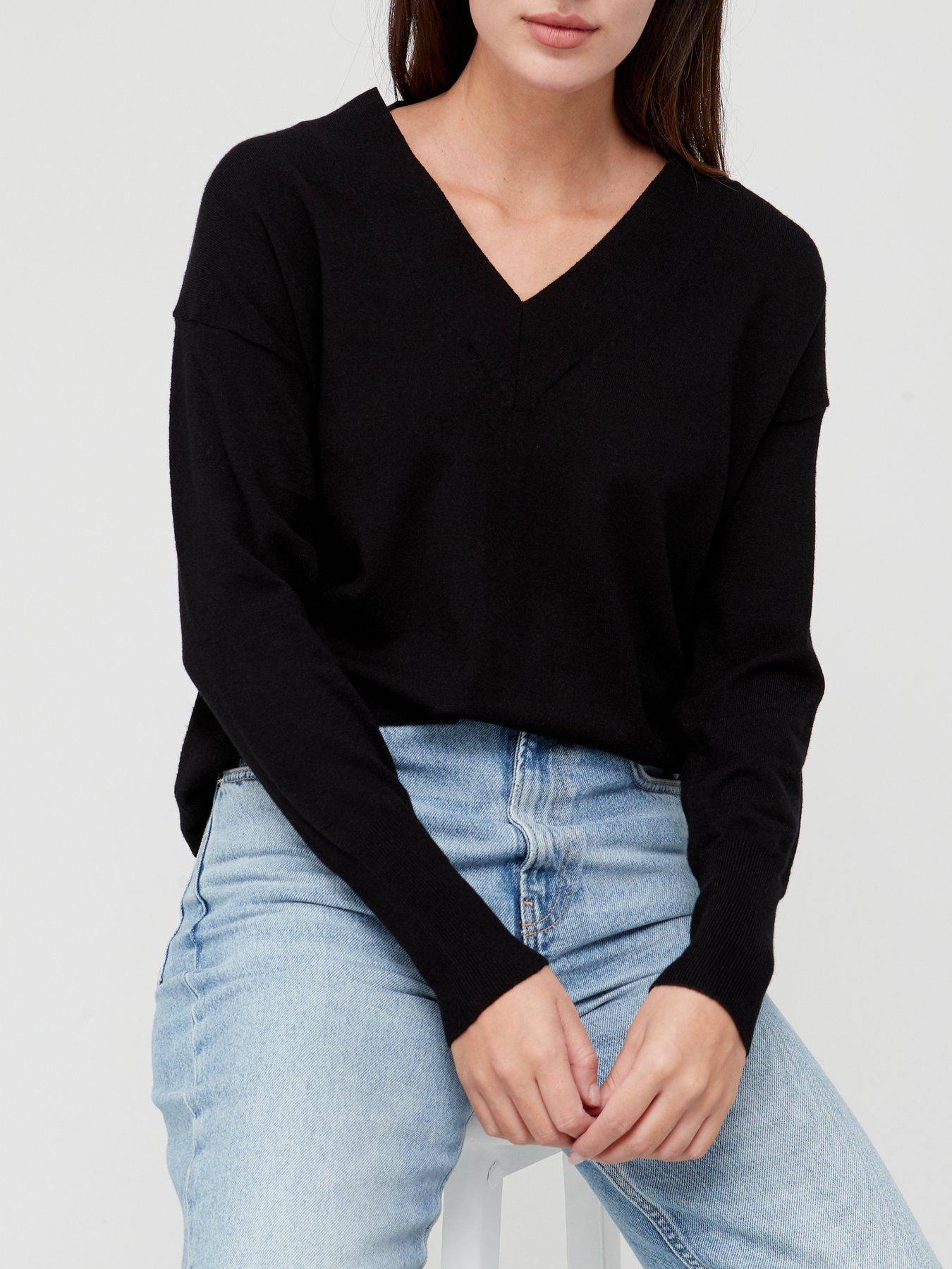 black jumpers for women