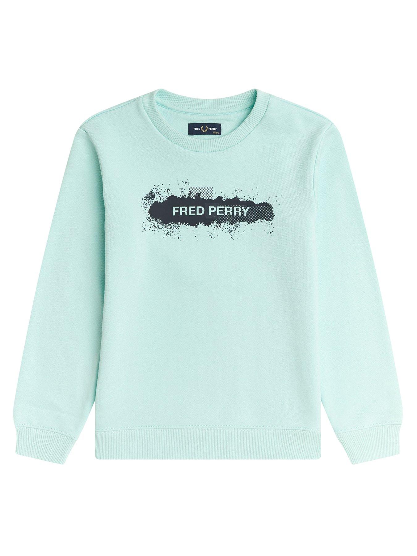 fred perry boys sweatshirts