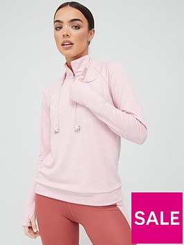 nike-running-long-sleevenbsphalf-zip-pacer-top-pink