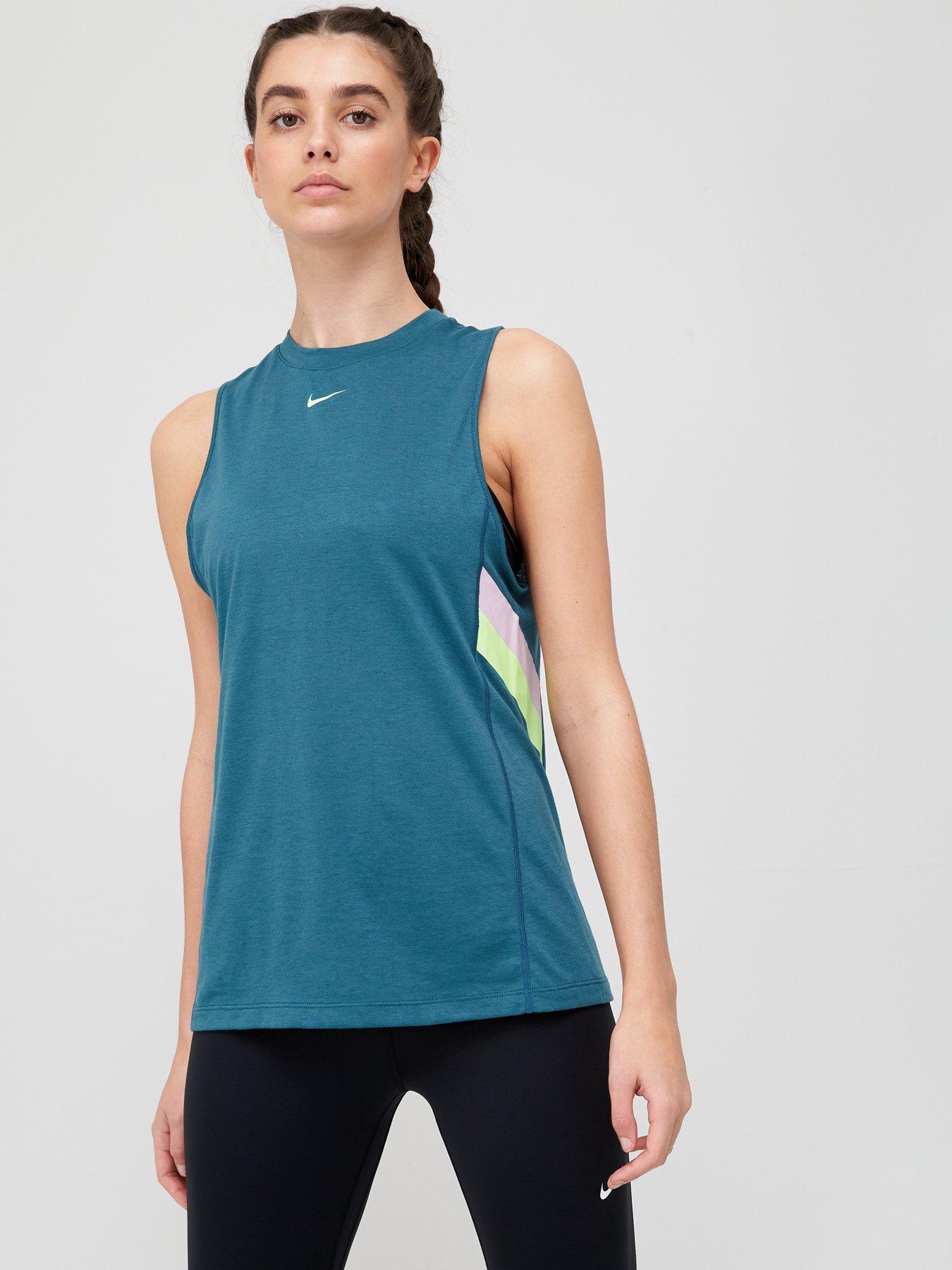 lime green nike shirt women's