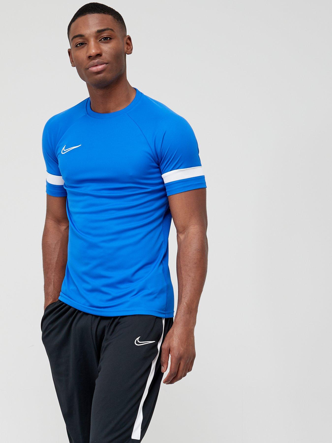 Nike Academy 21 Dry T-Shirt Blue | very.co.uk