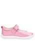  image of start-rite-girlsnbspfairy-talenbspmetallic-soft-leather-riptapenbspfirst-shoes-pink