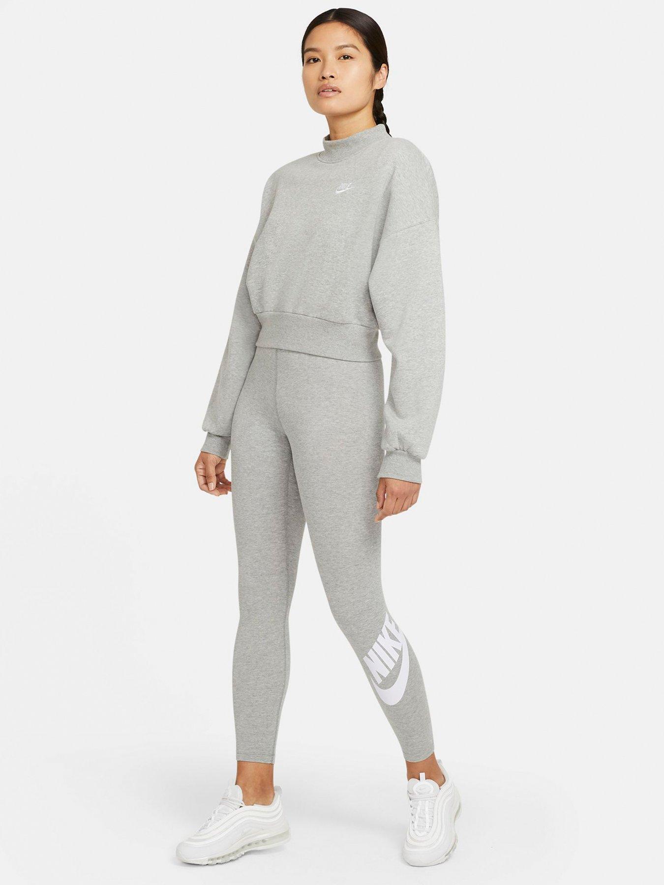 Sportswear NSW Petite Fit Essential Futura Leggings - Dark Grey Heather