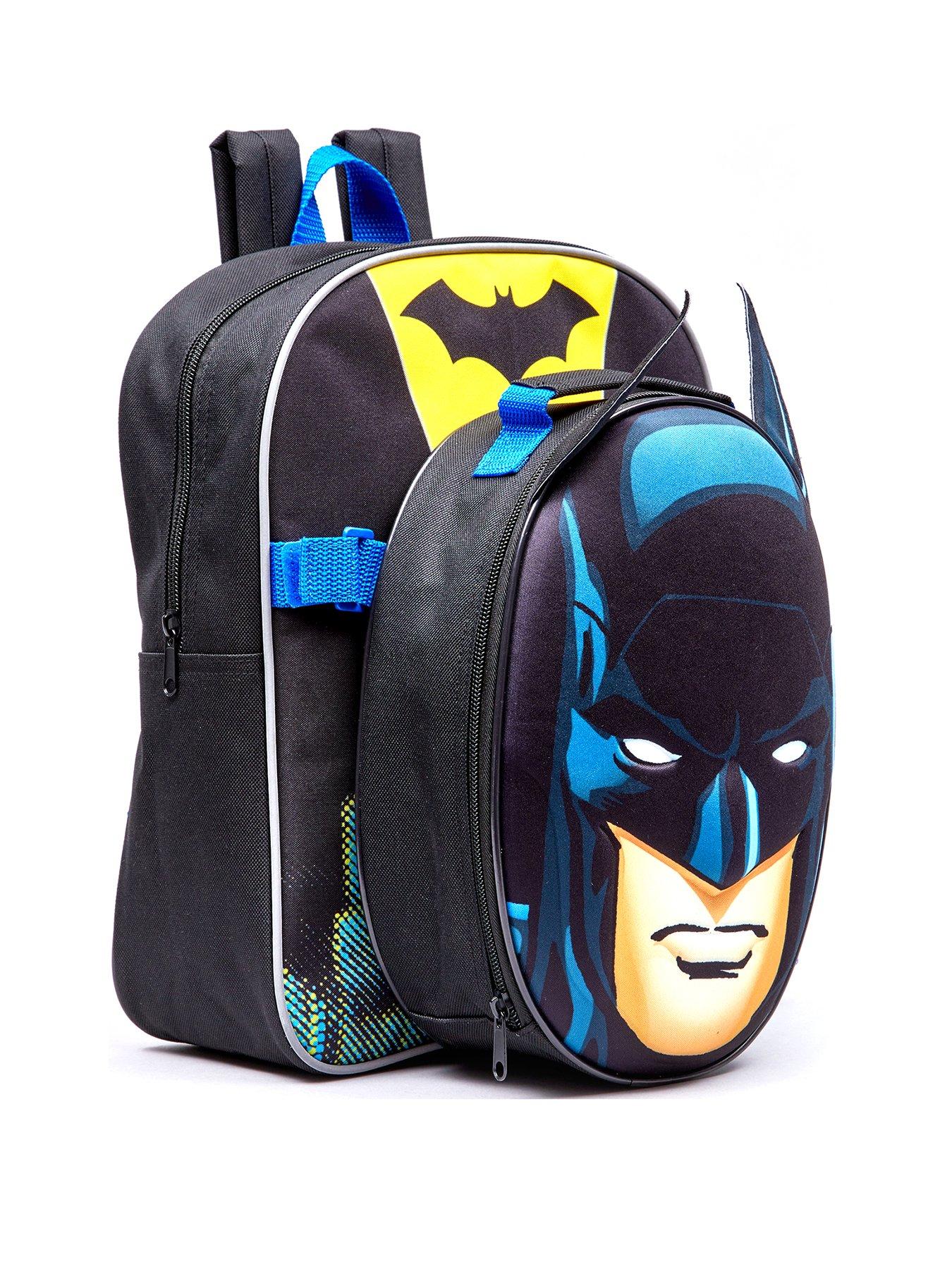 Batman Bag Set - Backpack and Lunch Bag 