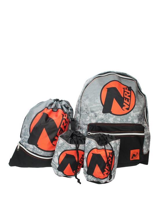 front image of nerf-backpack-with-dart-pouch-trainer-bag
