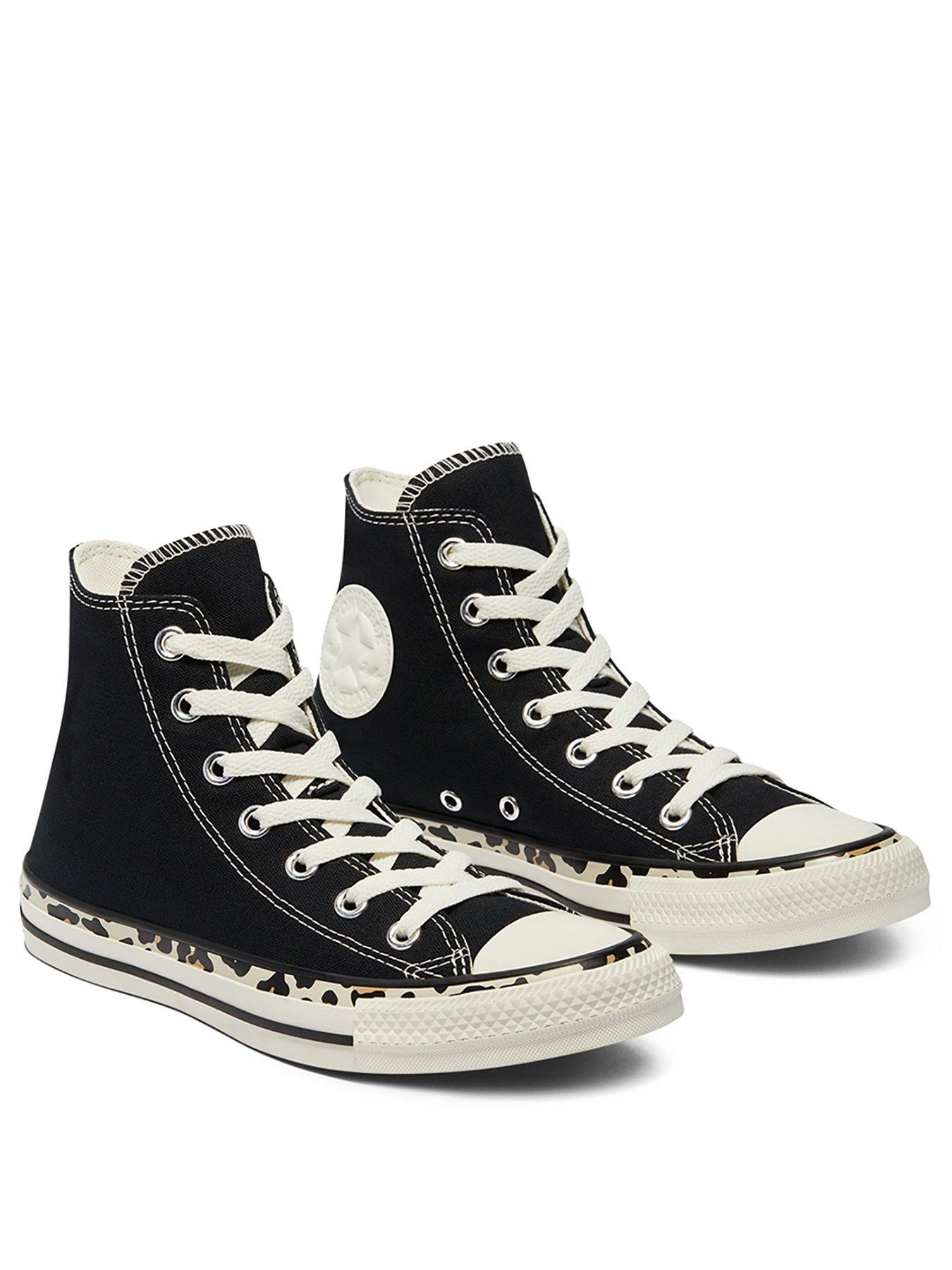 leopard trim converse