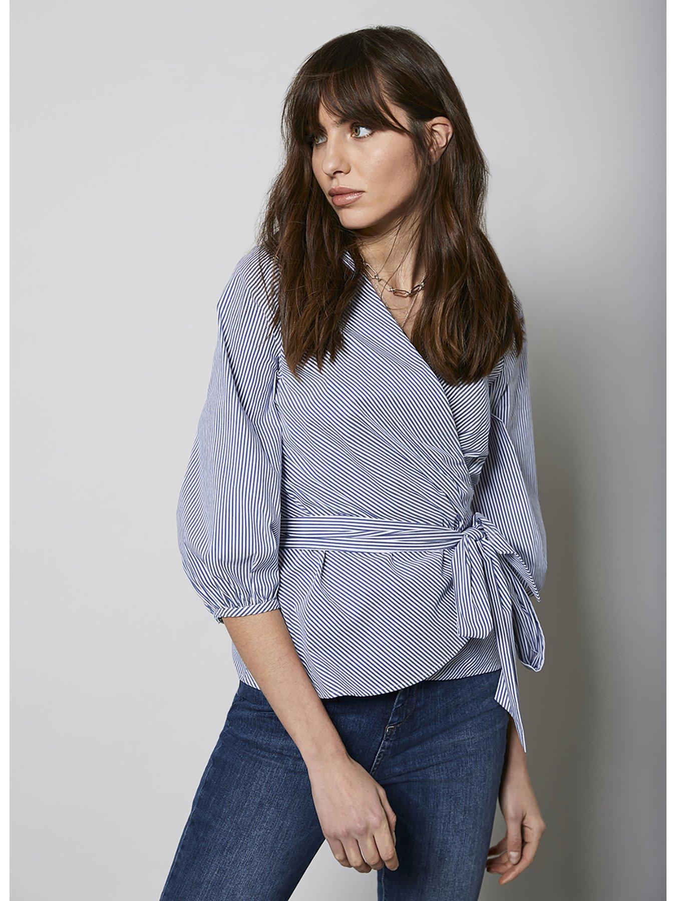 mint velvet wrap top
