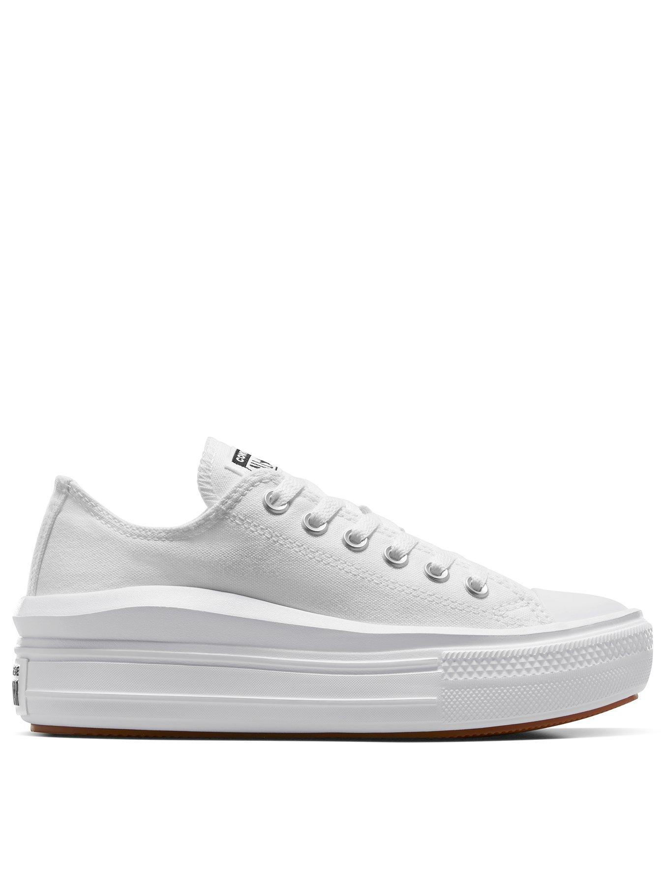 Converse all deals star white low