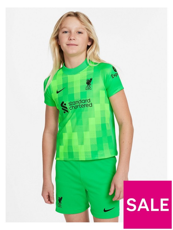 front image of nike-liverpool-fc-little-kids-2122-home-goal-keeper-kit