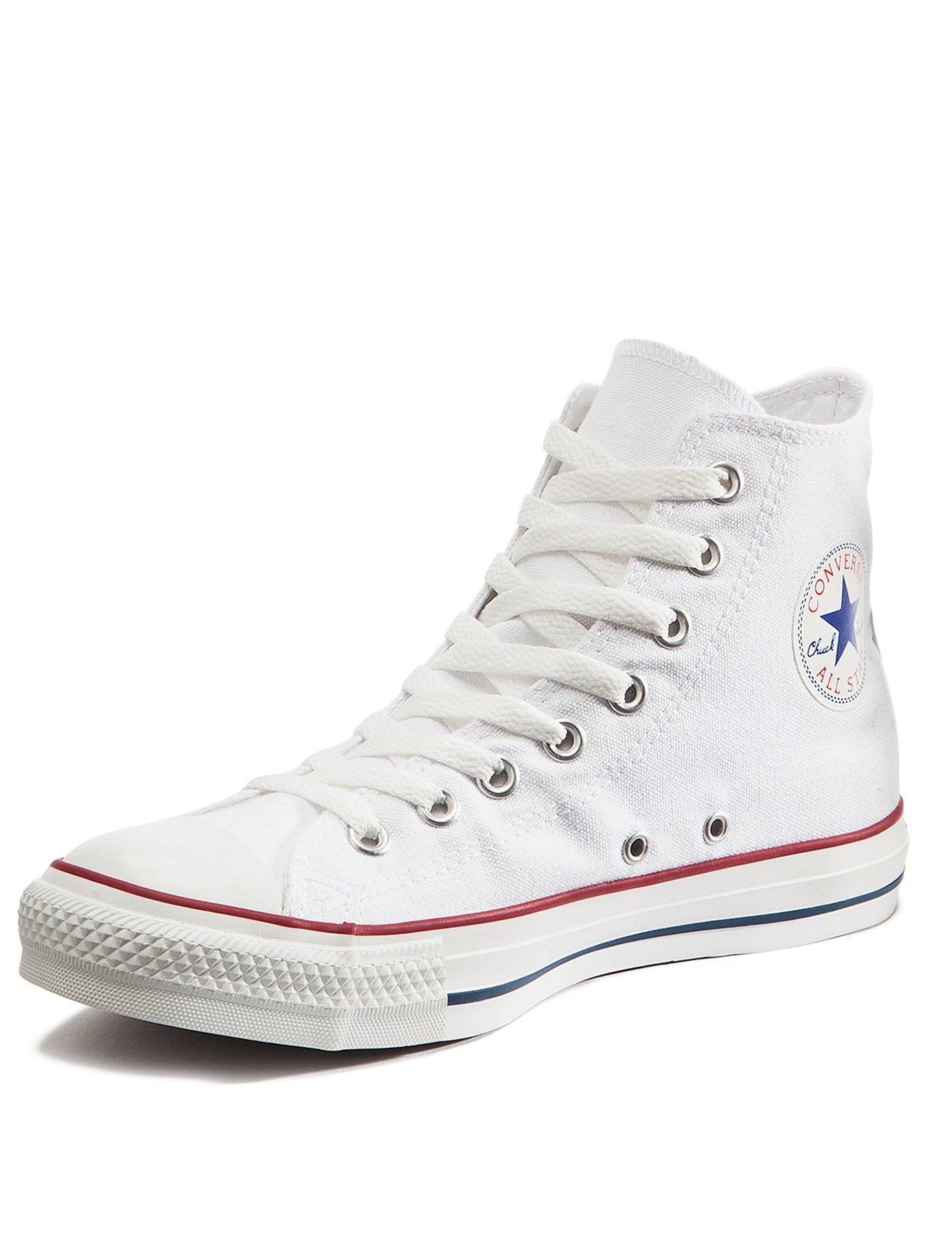 all white converse madewell