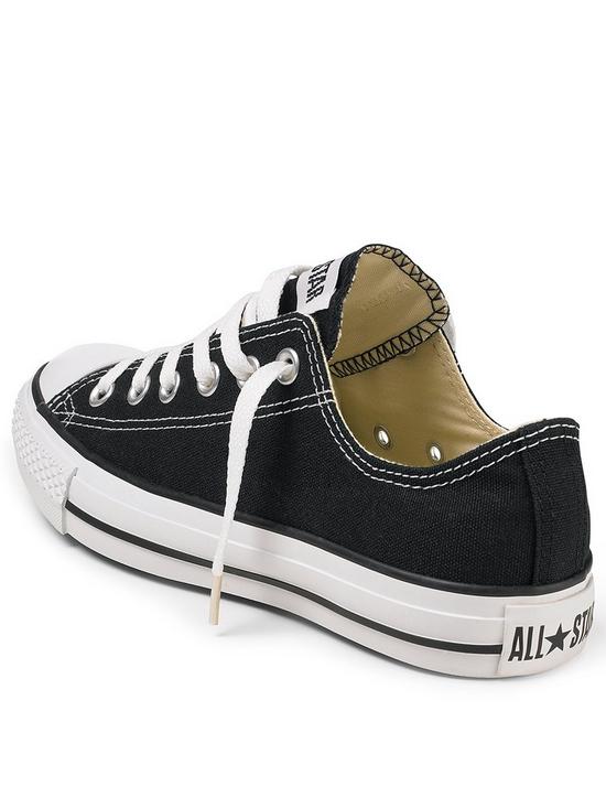 stillFront image of converse-chuck-taylor-all-star-ox-wide-fit-black