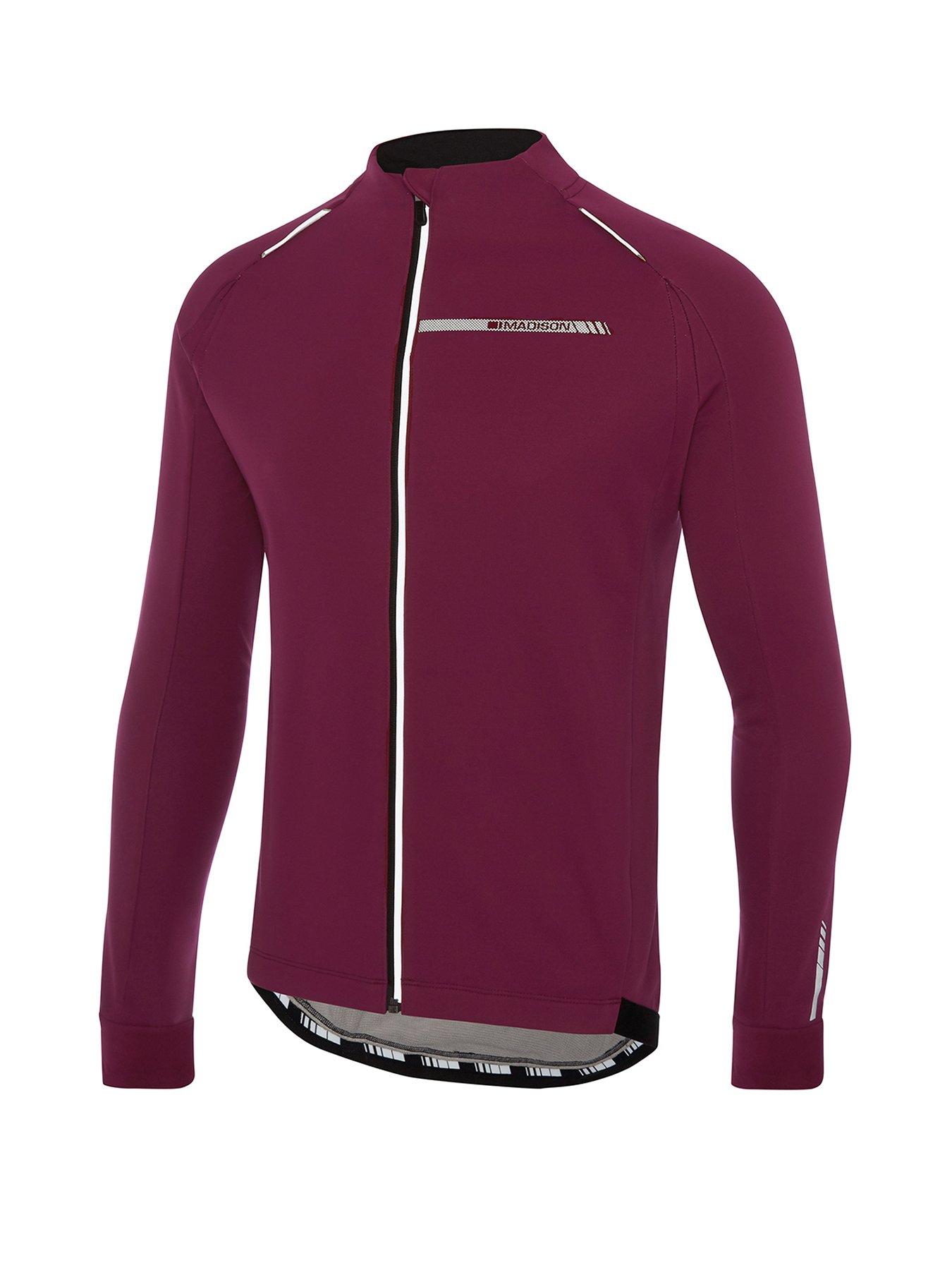 Sportswear Sportive Men's Softshell Cycling Jacket - Classy Burgundy