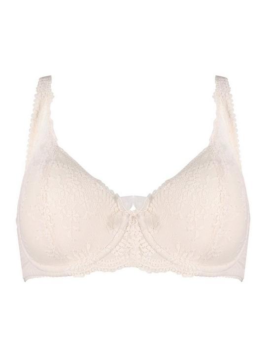 stillFront image of pour-moi-flora-lightly-padded-underwired-bra-pearl