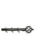  image of very-home-palermo-cage-finial-25-28mm-extendable-curtain-pole-ndash-pewter