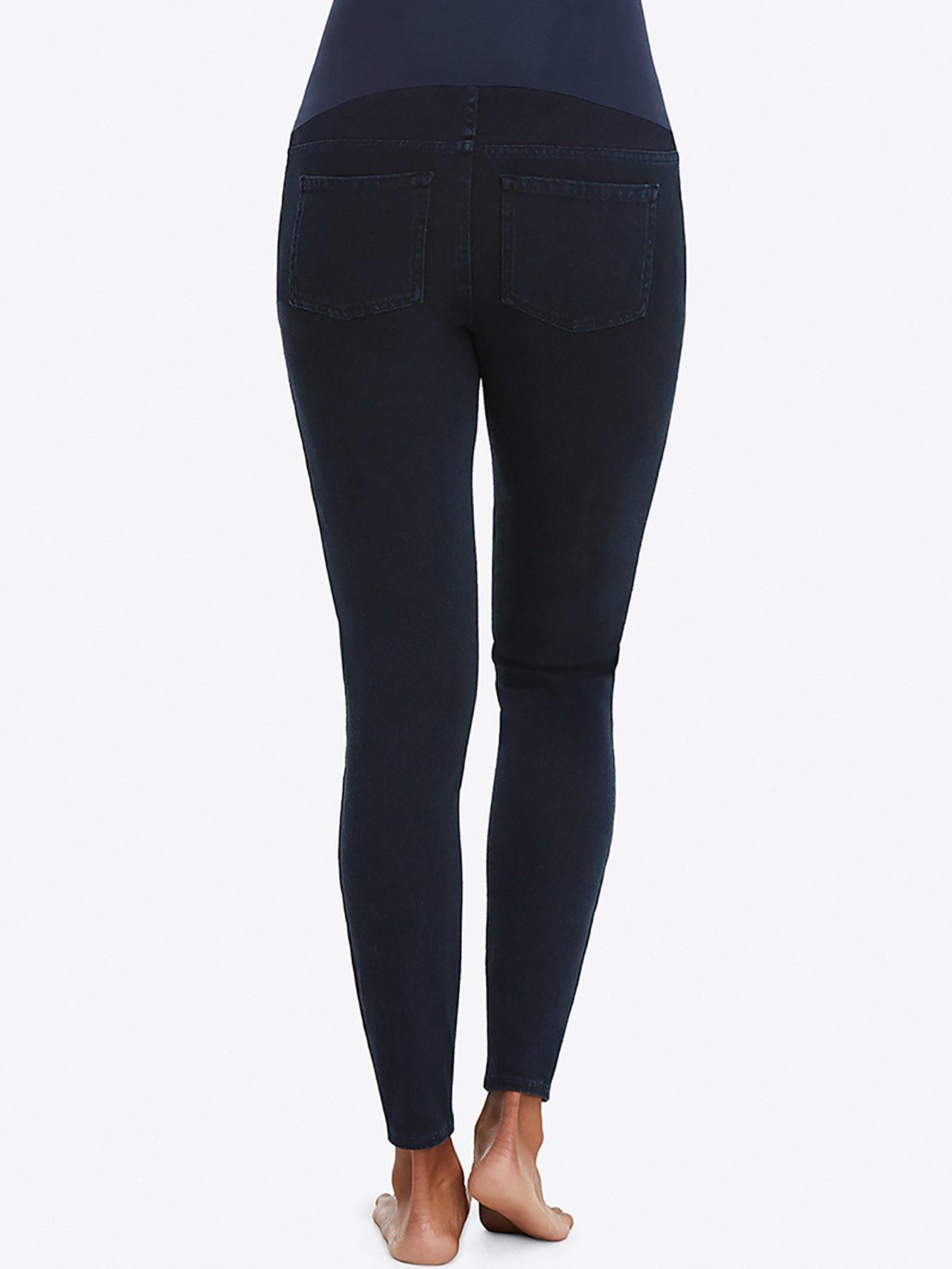 Indigo Blue Everyday Cropped Legging - 3/4 length - Mama Movement