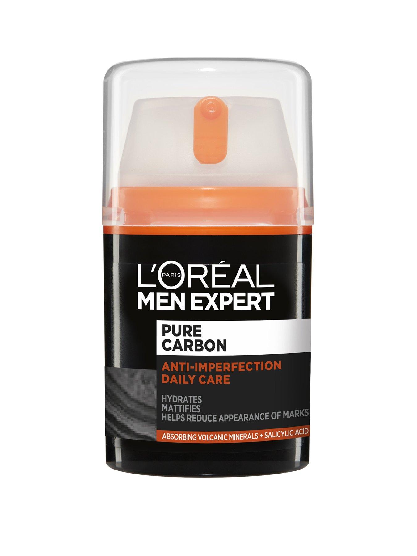 Image 2 of 5 of L'Oreal Paris Men Expert Men Expert Pure Carbon Anti-Spot Exfoliating Daily Face Cream -&nbsp;50ml