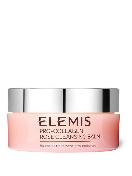 front image of elemis-pro-collagen-rose-cleansing-balm-100g