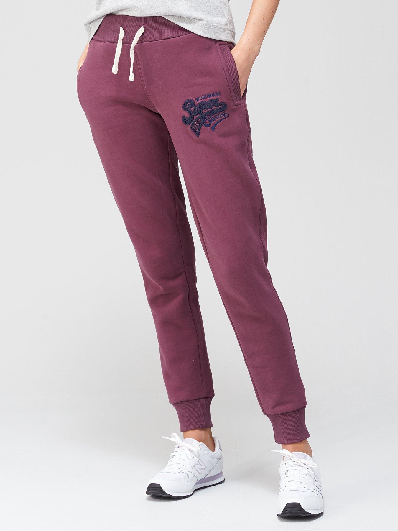 superdry womens jogging bottoms