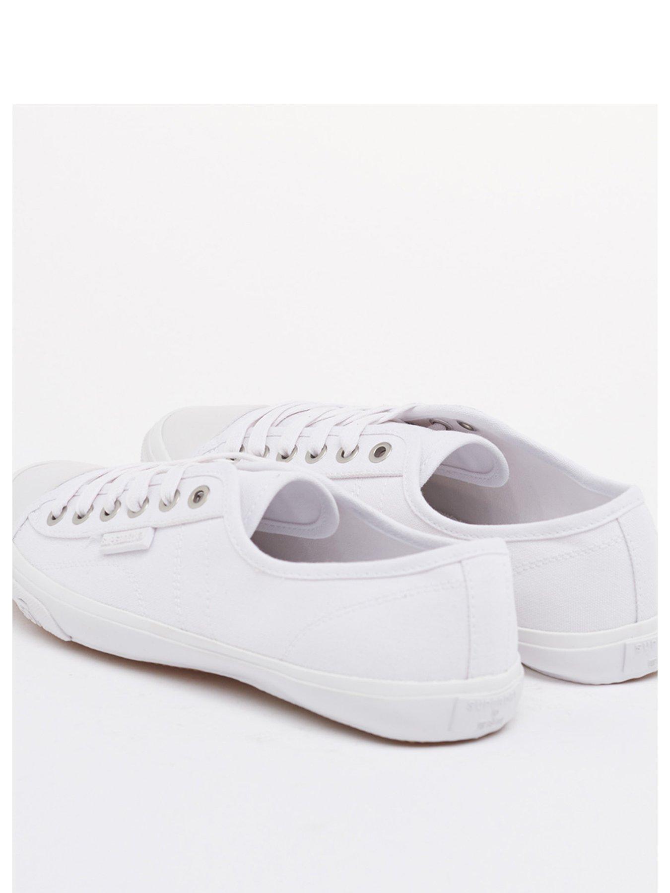 Superdry white outlet pumps