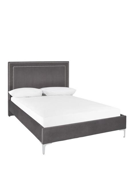 hepworth-velvet-bedframe-with-mattress-options-buy-and-save