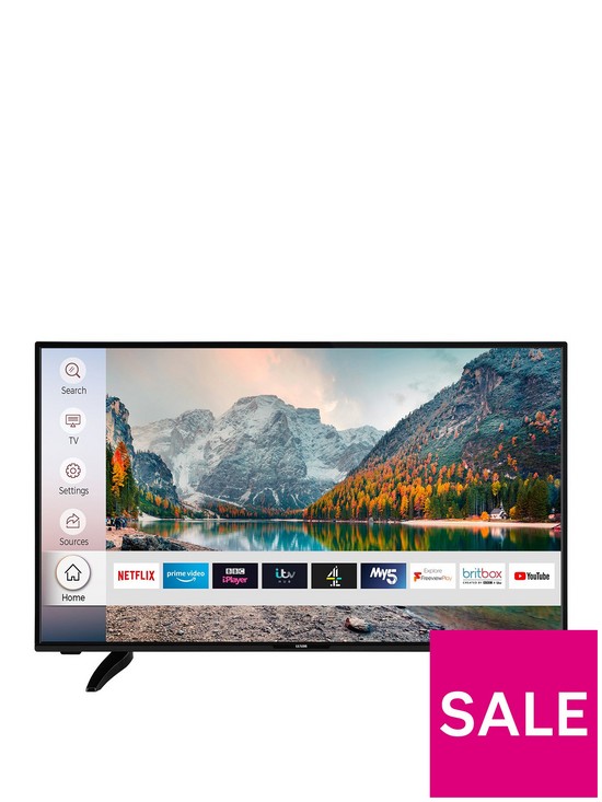 front image of luxor-43-inch-full-hd-freeview-play-smart-tv-black