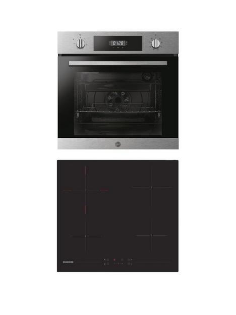 hoover-phc3b25cxhh64dct-electric-oven-and-electric-hob-pack