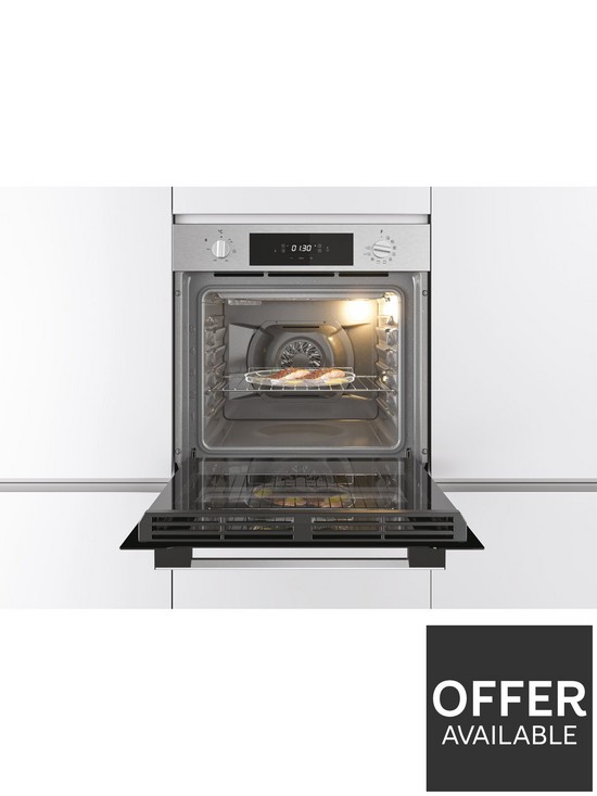 stillFront image of hoover-phc3b25cxhh64dct-electric-oven-and-electric-hob-pack