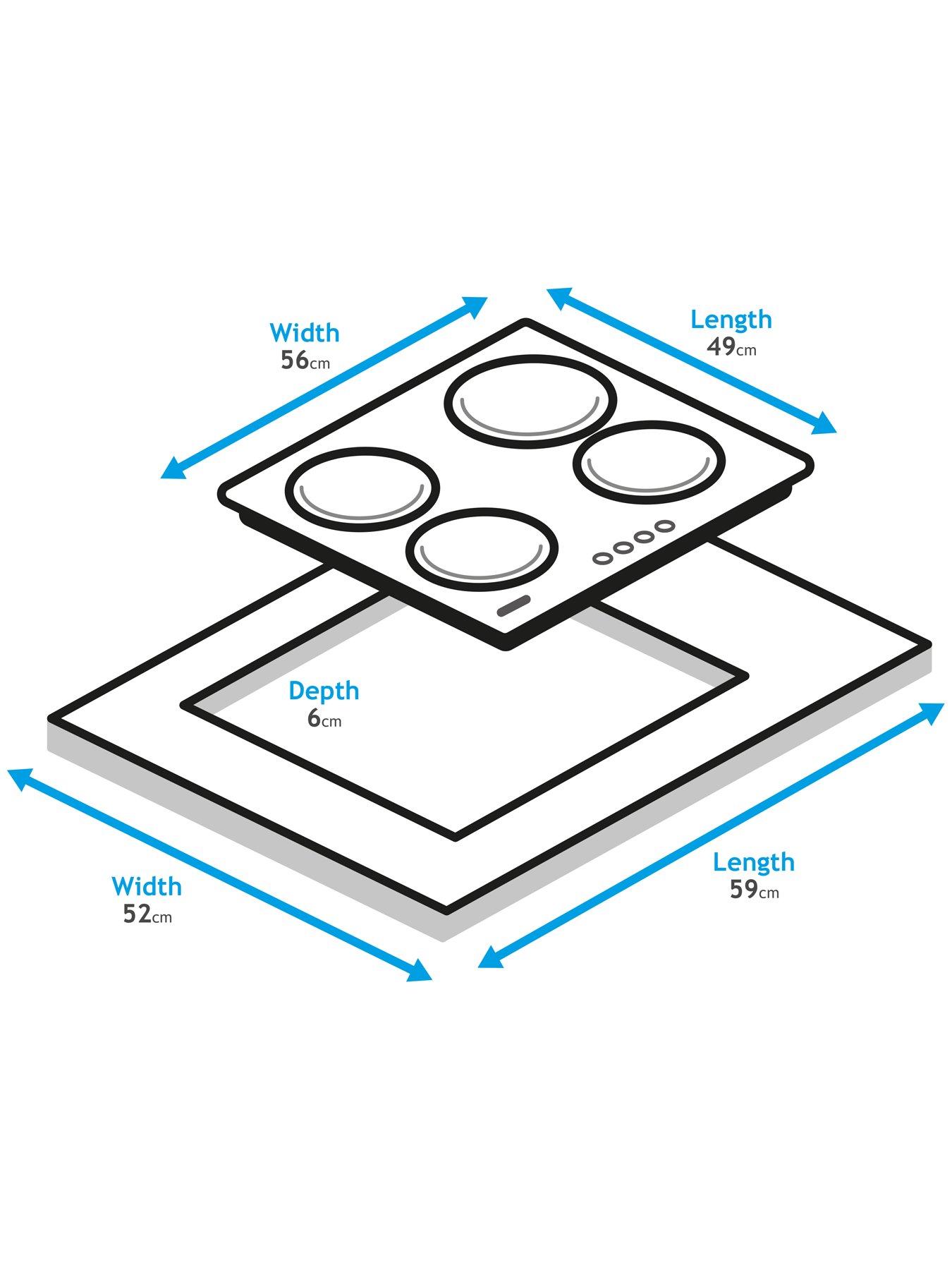 Image 7 of 7 of Hoover PHC3B25CXHH64DCT Electric Oven and Electric Hob Pack