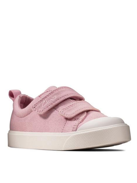 clarks-city-bright-toddler-canvas-plimsoll-pink