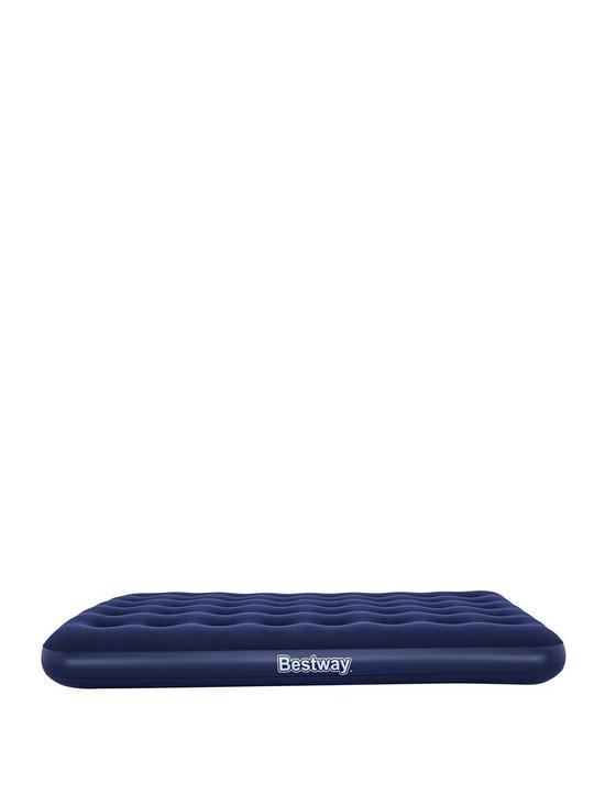 stillFront image of bestway-double-flocked-airbed