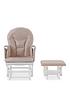  image of obaby-reclining-glider-chair-and-stool