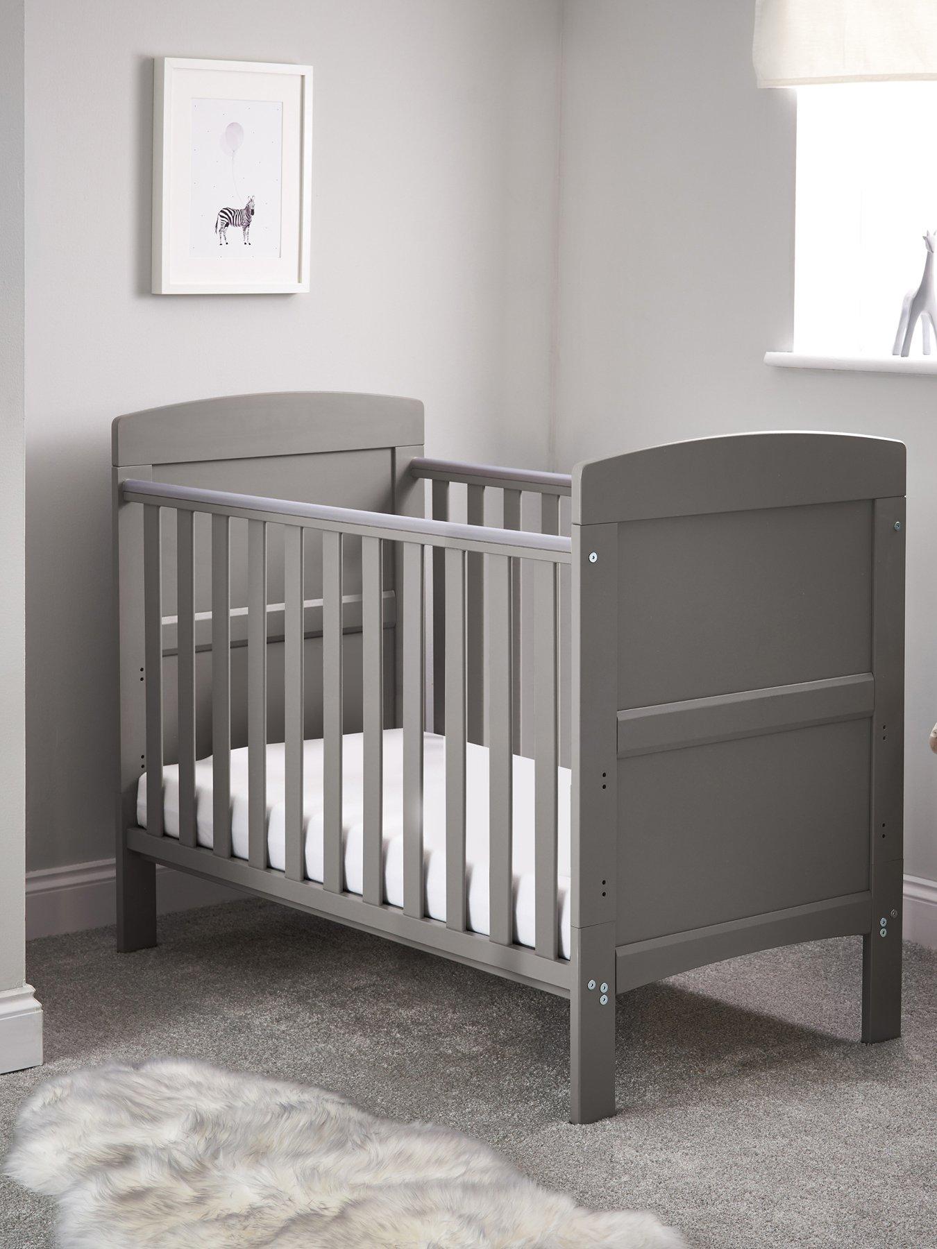 Obaby cot bed grey best sale