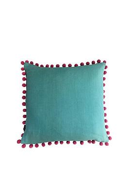 Product photograph of Riva Home Mardi Gras Cushion from very.co.uk